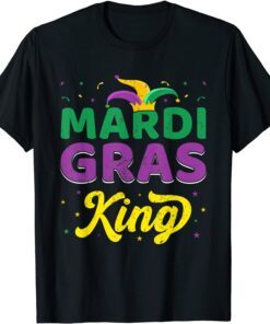 Mardi Gras King - NOLA Mardi Gras Party Parade Carnival Tee Shirt