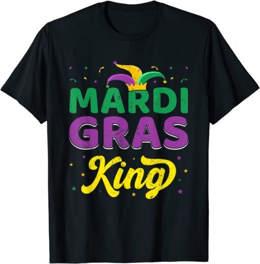 Mardi Gras King - NOLA Mardi Gras Party Parade Carnival Tee Shirt