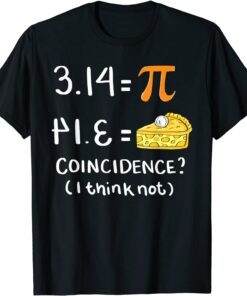 Mathematics Humor Pi Day Joke Math Teacher Tee Shirt