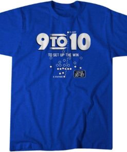 Matthew Stafford and Cooper Kupp: 9 To 10 Tee Shirt