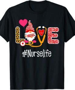Nurse Valentines Day Valentine ER ICU NICU RN Nurses Tee Shirt
