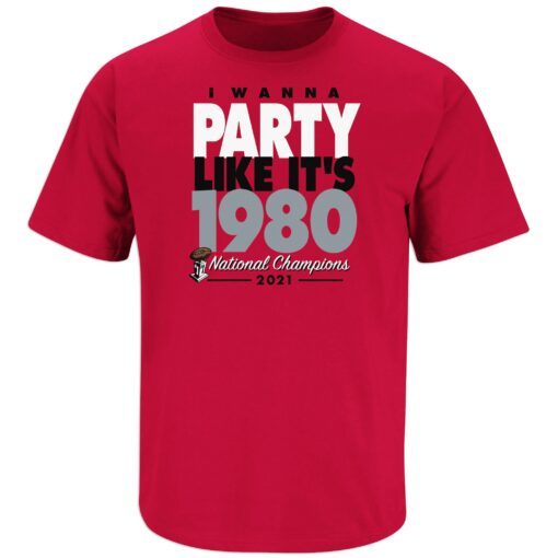 Party Like It's 1980 Georgia Football Shirt