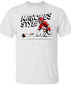 Patrick Mahomes Mahomes Style Signature Tee shirt