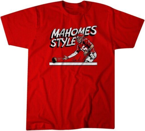 Patrick Mahomes Style Tee Shirt