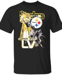 Pittsburgh steelers football ben roethlisberger trophy super bowl signature Tee Shirt