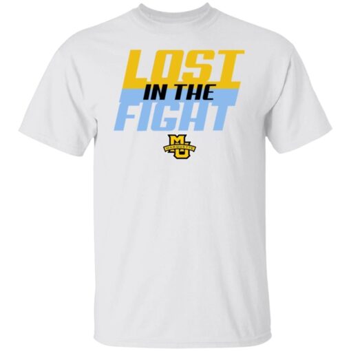 Premium Lost In The Fight Marquette Tee shirt