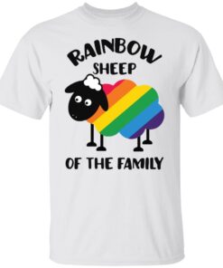 Rainbow sheep of the family Tee shirt