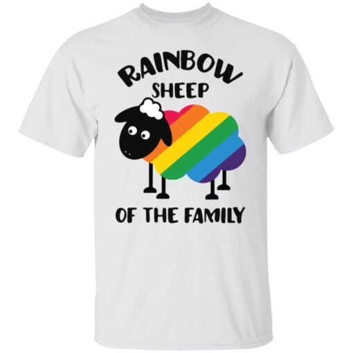 Rainbow sheep of the family Tee shirt