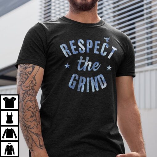 Respect The Grind Dwayne Johnson Shirt