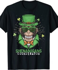 Shenanigans Coordinator St Patricks Day Tee Shirt