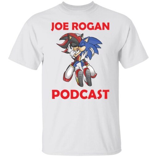 Sonic Joe Rogan podcast Tee shirt