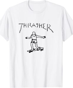 Thrasher Skateboard Boy Skateboard Skater Lovers Tee Shirt