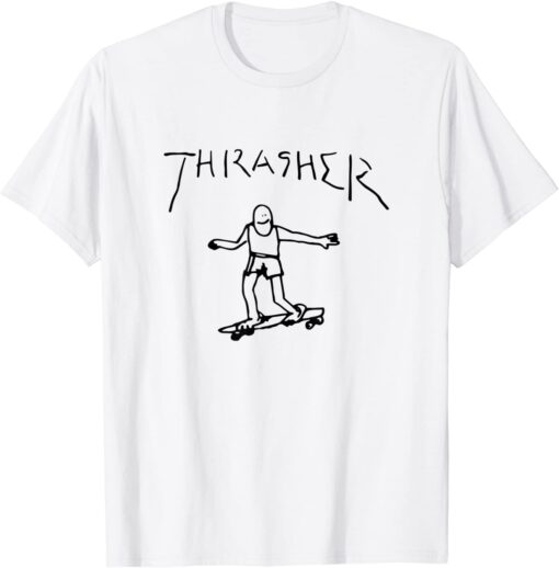 Thrasher Skateboard Boy Skateboard Skater Lovers Tee Shirt