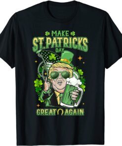 Trump Make St Patrick's Day Great Again Tee Shirt