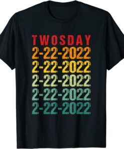 Twosday 02-22-2022 Tuesday February 2nd 2022 Vintage Tee Shirt