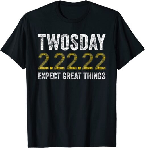 Twosday 2-22-2022 Tuesday February 22nd 2022 Tee Shirt