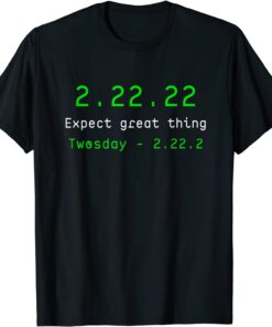 Twosday Tuesday February 22nd 2022 2.22.22. IT IP Address Tee Shirt