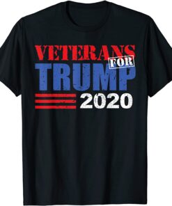 Veterans For Trump 2020 Reelect Donald Trump 2020 T-Shirt