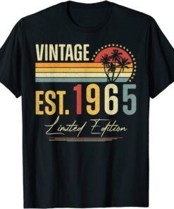 Vintage 1965 Limited Edition 57th Birthday 57 Year Old T-Shirt