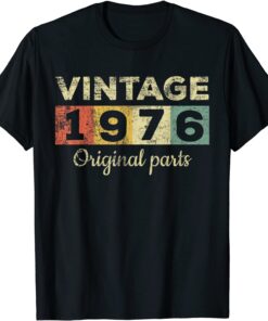 Vintage 1976 Limited Edition 46th Birthday 46 Year Old Tee Shirt