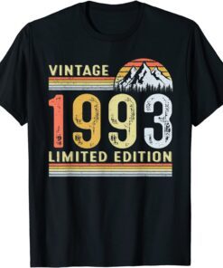 Vintage 1993 Limited Edition 29th Birthday 29 Year Old Tee Shirt