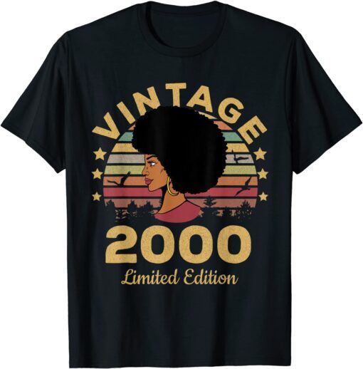 Vintage 2000 Limited Edition 22nd Birthday 22 Year Old Tee Shirt