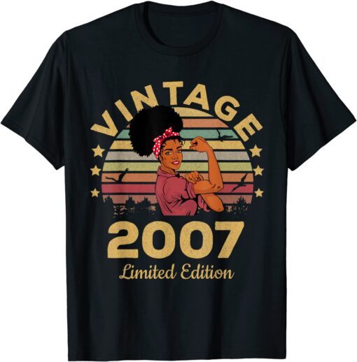 Vintage 2007 Limited Edition 15th Birthday 15 Year Old Classic Shirt