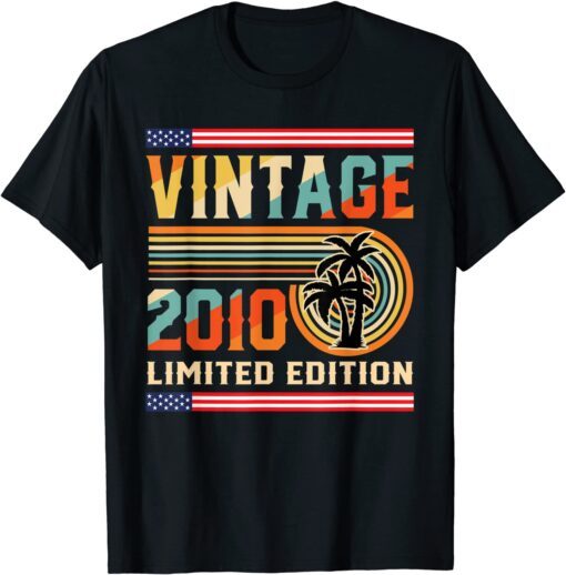 Vintage 2010 Limited Edition 12th Birthday 12 Year Old Tee Shirt