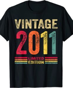 Vintage 2011 Limited Edition 11th Birthday 11 Year Old Tee Shirt