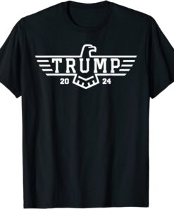 Vintage Trump 2024 Republican Conservative Awakened Patriot Tee Shirt