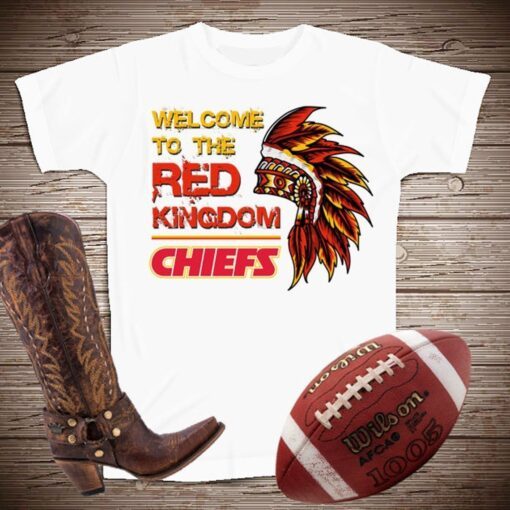 Welcome To The Red Kingdom - Kansas City Chiefs - Patrick Mahomes T-Shirt