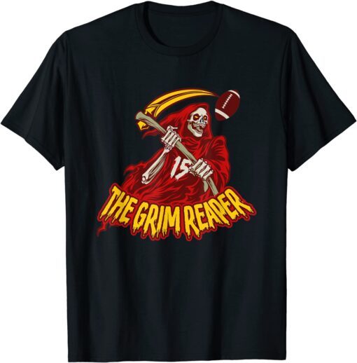 When Its Grim Go Be the Grim Reaper Kansas City Chiefs Tee Shirt