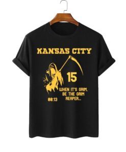 chiefs 13 seconds, Mahomes KC Chiefs Grim Reaper Tee Shirt