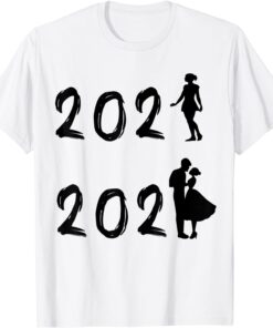 gogoodbye 2021 hello 2022 Happy New Year I'm Feeling Tee Shirt