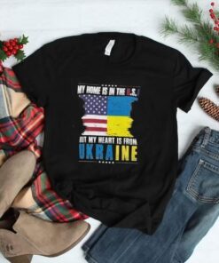 Stop War American Grown Ukrainian American from Ukraine T-Shirt