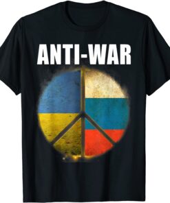 Anti War Ukraine Flag Support For Ukrainian Free Ukraine Shirt