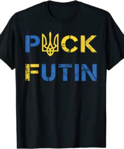 Anti putin Meme I Stand With Ukraine Ukrainian Support Tee Shirt