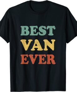 Best Van Ever Personalized First Name Van Tee Shirt