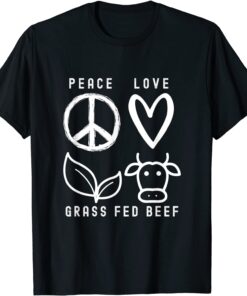 Biohacking Grass Fed Beef Ketosis Keto Butter Bacon Biohack Tee Shirt