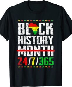 Black History Month African Woman - African Pride Apparel Tee Shirt