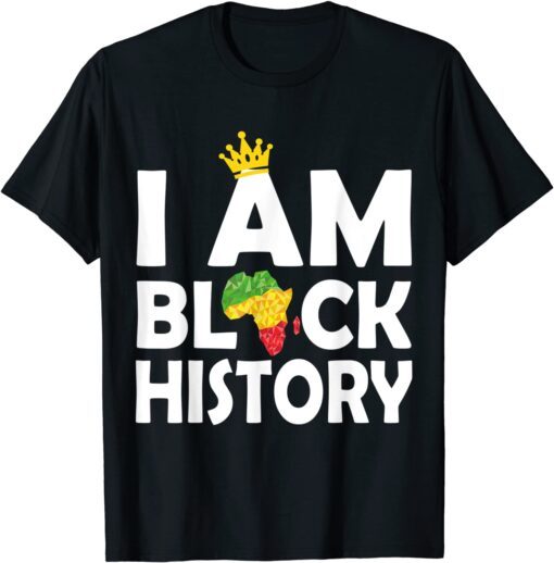 Black History Month pajama I Am Black History Month Tee Shirt