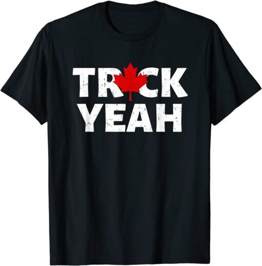 Canadian Trucker Canada Truck Freedom Convoy 2022 Tee Shirt