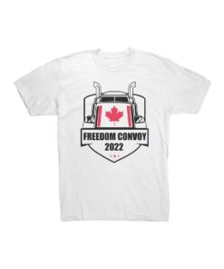 Canadian Trucker Freedom Convoy Tee shirt