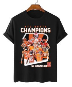 Cincinnati Bengals 2022 Champion AFC North Division Tee shirt