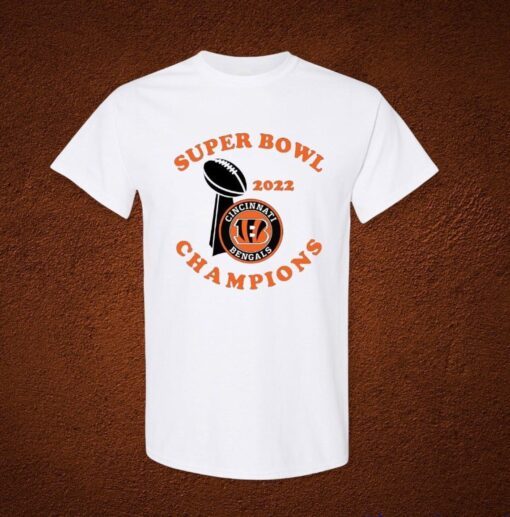 Cincinnati Bengals Champion 2022 Super Bowl Tee Shirt