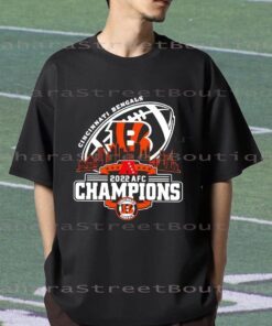 Cincinnati Bengals Champions Football AFC Super Bowl 2022 Shirt