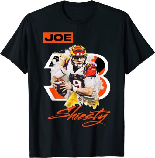 Cincinnati Bengals Joe Burrow Sunglasses Tee Shirt