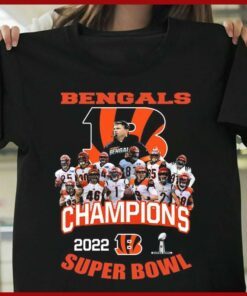 Cincinnati Bengals Tiger Super Bowl 2022 Champions Shirt