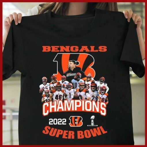 Cincinnati Bengals Tiger Super Bowl 2022 Champions Shirt