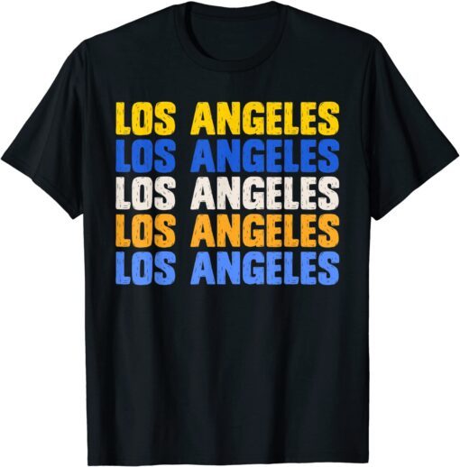 Cool Vintage Los Angeles 2022 Tee Shirt